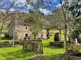 Cabaña en las montañas