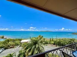 Caribbean Sea View Duplex with Private Balconies