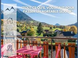 Entre lac & Montagnes avec balcon, proche Annecy
