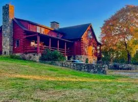 Cozy Log Cabin Getaway with Fire Pit and 3 Acres!