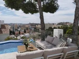 Modern townhouse with stunning view