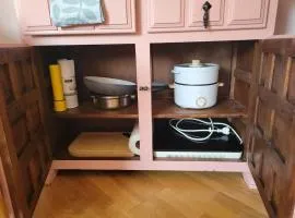 Garden studio with kitchenette