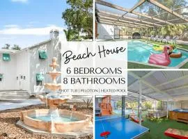 Massive 6 Br8ba All Suites, Pool Hot Tub Peloton