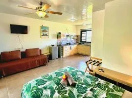 Teahupo'o Lodge Tahiti - Studio Evasion - climatisé - entre randonnées et activités nautiques