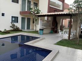 Ap em Cor vermelha - perto do mar da cultura Pataxó、サンタ・クルース・カブラーリアのホテル