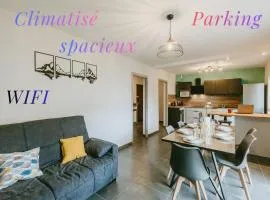 Appartement T3, spacieux, climatisé, cosy