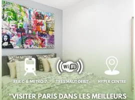 Le Parisii I Proche RER C & METRO 7 I 2-3 peoples