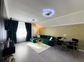 S&S Apartment 1 bedroom with balcony and garden free Parking at location 2 spaces
