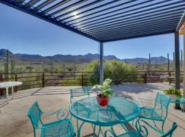 Pool and Stunning Mtn Views! Eclectic Tucson Home