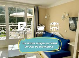 Au calme, appartement au cœur du Golf - Piscine, hotel en Talmont