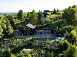 Casa de Jos - Pe Dealul Mieilor - Cabană cu Jacuzzi și Saună în Măguri