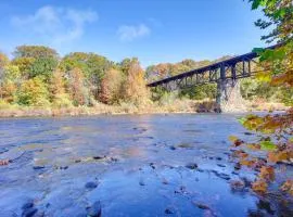 Riverfront Apt with Fire Pit and Yard in Millers Falls