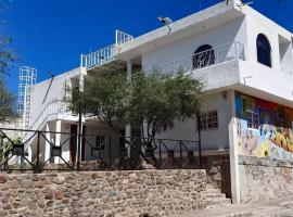 Hotel y Cabañas El Taxho, hotel 