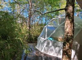Domos Conguillío - Glamping Domo, hotel v destinaci Melipeuco