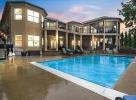 Luxury Lakefront Escape w/ Heated Pool, Hot Tub & Theater