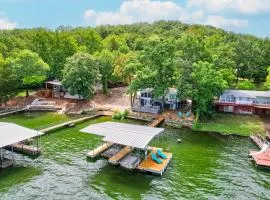 Private Dock & Fireplace Steps from Osage Beach
