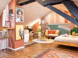 Casa del Sol - Jacuzzi & Boho Elegance, hotel v destinaci Mulhouse