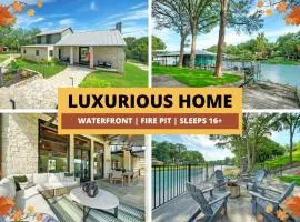 Waterfront Sleeps 16 Perfect for Family & Wurstfest