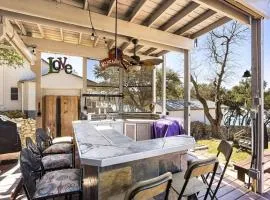 Waterfront Family Oasis Spa Firepit Outdoor Kitchen