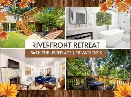 Riverfront Private Deck Family Games Wurstfest Fun