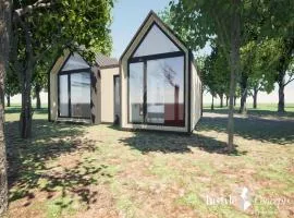 Cozy 6-person lodge by the fishing pond