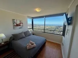 Precioso departamento con la mejor vista a Viña