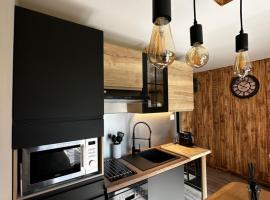 Studio magnifique avec chambre et vue magique, hotel i Morzine