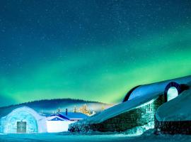 IceHotel, Hotel mit Parkplatz in Jukkasjärvi