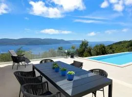 Villa Ena in a peaceful location with a sea view