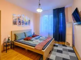 Cozy Central Apartment By NDK and Vitosha Blvd with Free secured parking and two terraces