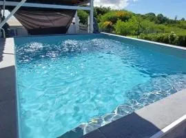 Bungalow accueillant à Bouillante avec piscine privée