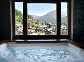 The Dom Hotel Saas-Fee operated by Dorint、サースフェーのホテル