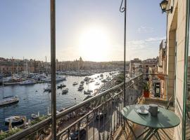 Bright 2-Bedroom Seaview Apartment - Senglea, căn hộ ở Senglea