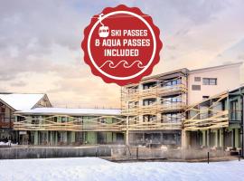 Hotel Galeria Thermal Bešeňová、ベセノヴァの温泉宿