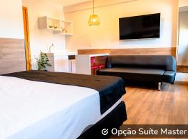 i5 Hotel Águas Claras、ブラジリアのキッチン付きホテル