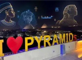 GEM Pyramids & Grand Museum View