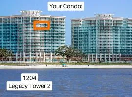 Beachview Condo at Legacy Tower 2 -1204 - fully furnished 2 bedroom 2 bath