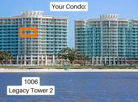 Beachview Condo at Legacy Tower 2 -1006 - fully furnished 2 bedroom 2 bath