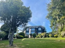 Beautiful Plot Lake and Volcano View