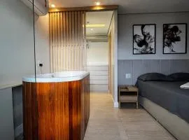 Refúgio Executivo Exclusivo Duplex com Ofurô