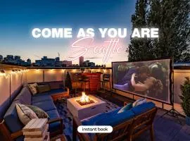 Movie Theater Rooftop King Bed Arcade BBQ