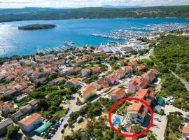 Family-friendly apartments with swimming pool Punat, Krk - 5345