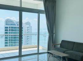 Seaview Condo A31 #Queensbay#SPICE, acomoda&ccedil;&atilde;o em condom&iacute;nio em Bayan Lepas