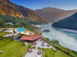 Aloha Ganges Apartments, Rishikesh, gistir&yacute;mi me&eth; eldunara&eth;st&ouml;&eth;u &iacute; Rishīkesh