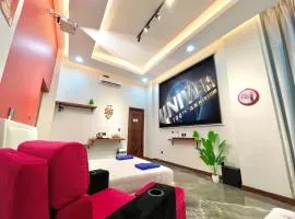 Sky Hotel - Cinema rooms & Apartments - Free laundry