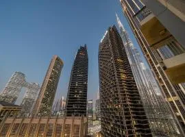 FIRST CLASS 1BR Downtown Elegance & Burj Khalifa