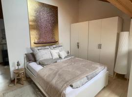 Architect-Apartments Atelier 42qm, Küche und Bad, hotell i Miesbach