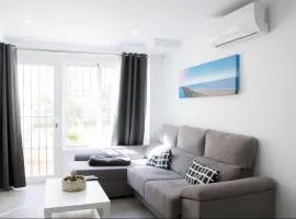 Apartamento soleado y piscina en Málaga