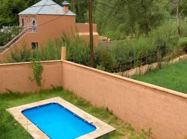 Villa d'Exception à Ourika Nichée au Cœur des Montagnes, hotel i Aghbalou