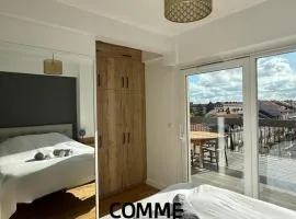 Appartement spacieux et moderne Nancy Thermal - Le Balcon du Placieux
